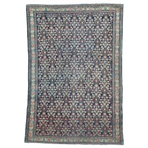Antique Persian Rug Senneh Floral | 110 Years | Wool | 190 X 130 Cm