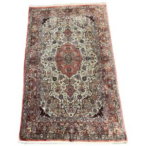 Ghoum Silk On Silk Animal Garden Rug Signed | 213 X 137cm