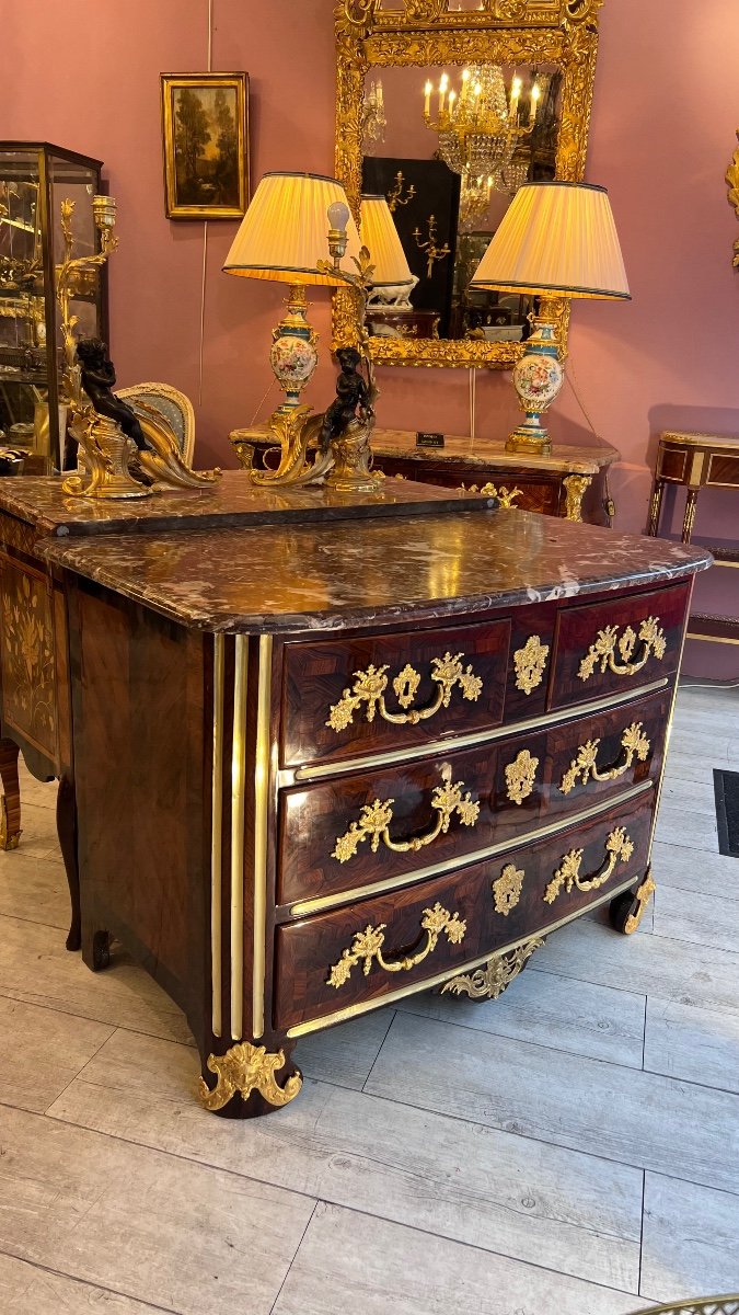 Commode époque Régence -photo-4