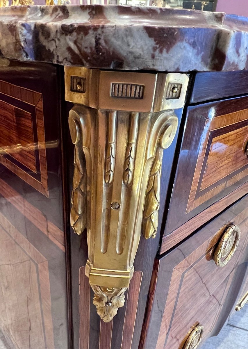 Louis XV / Louis XVI Transition Period Commode-photo-1