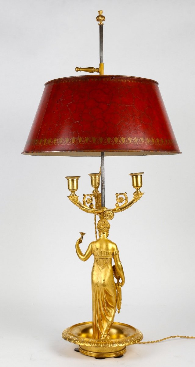 Empire Period Hot Water Bottle Lamp-photo-3