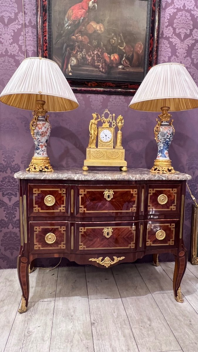 Louis XV / Louis XVI Transition Period Commode-photo-2