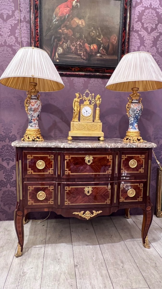 Commode D’époque Transition Louis XV / Louis XVI -photo-2