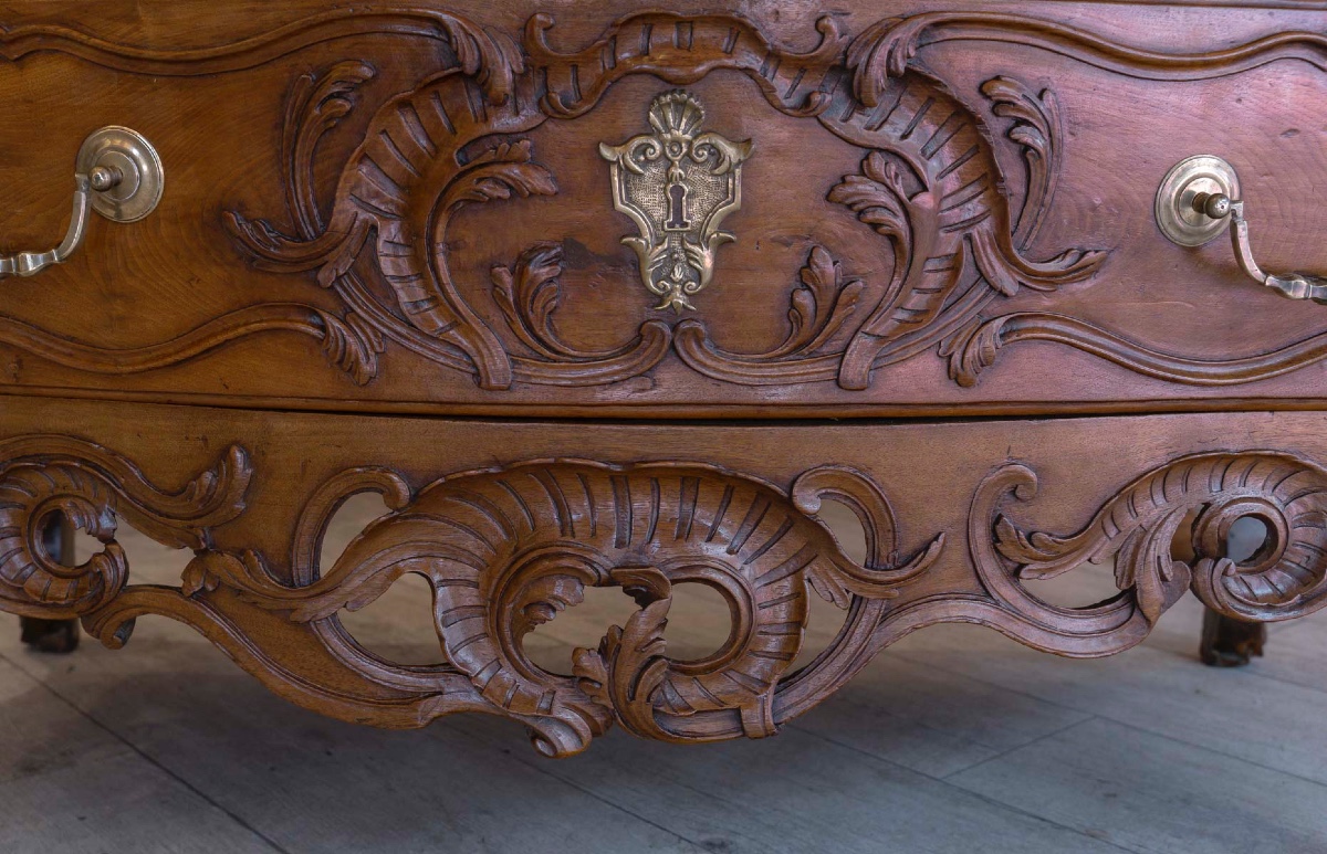 Louis XV Period Provençal Chest Of Drawers-photo-2