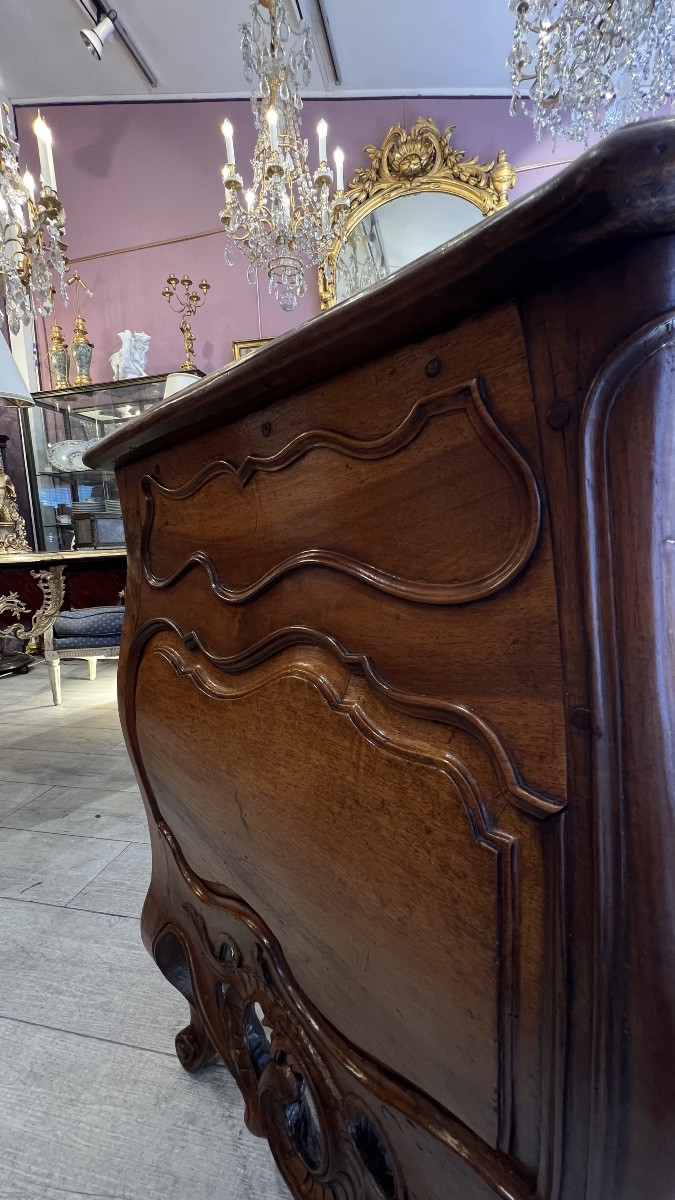 Louis XV Period Provençal Chest Of Drawers-photo-6