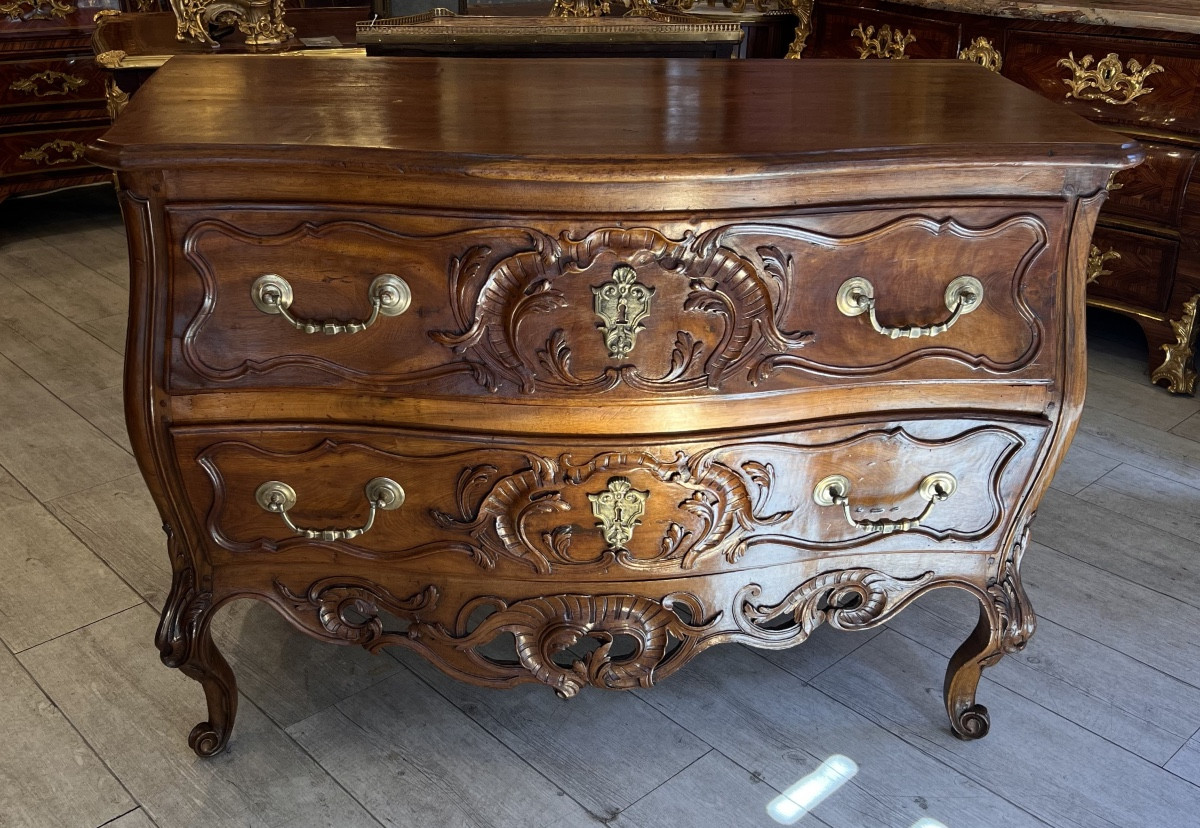 Louis XV Period Provençal Chest Of Drawers-photo-7