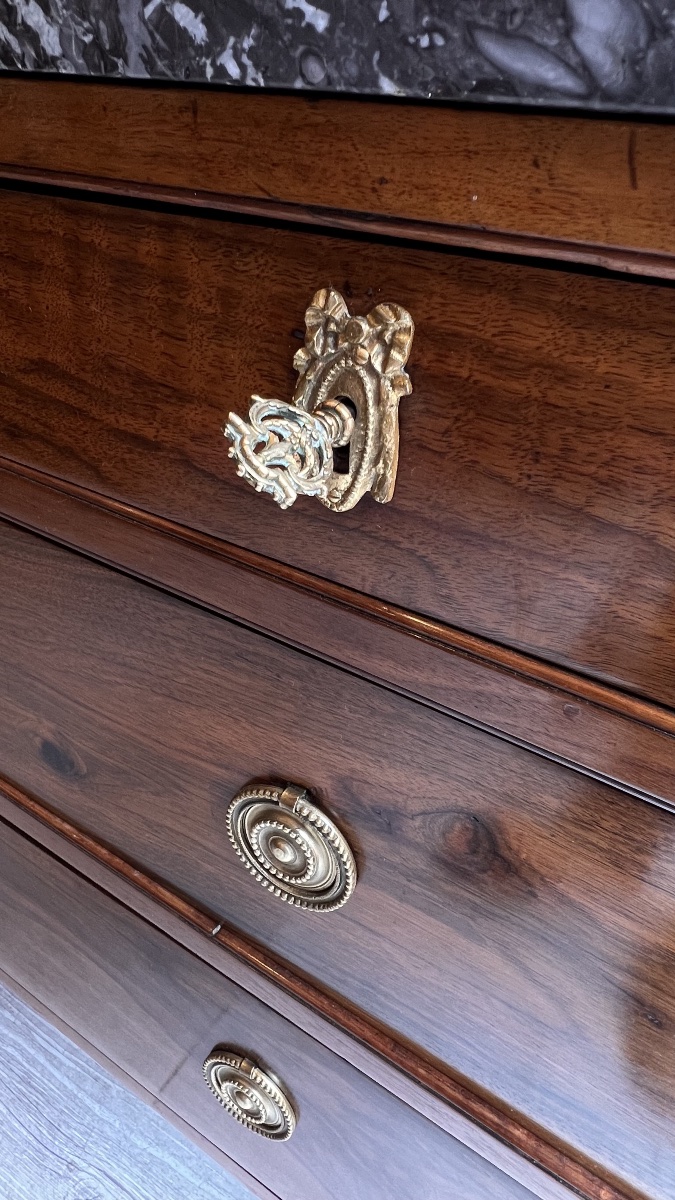 Commode époque Louis XVI estampillée Ancellet-photo-1