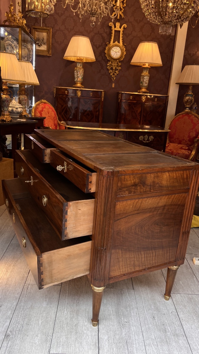 Commode époque Louis XVI estampillée Ancellet-photo-4