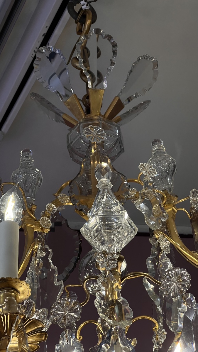 Gilded Bronze Chandelier -photo-2