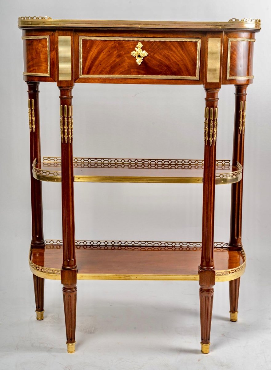 Louis XVI Period Console Stamped Louis Moreau