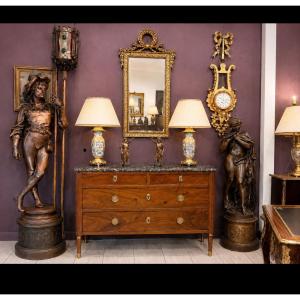 Commode époque Louis XVI estampillée Ancellet