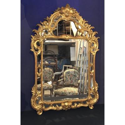 Miroir De Style louis XIV . Régence 