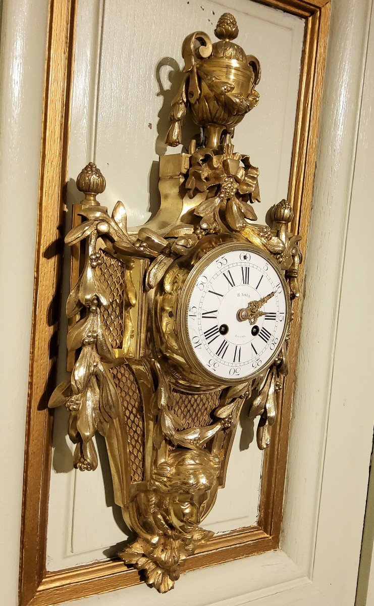 Louis XVI Style Gilt Bronze Wall Light, 19th Century-photo-5