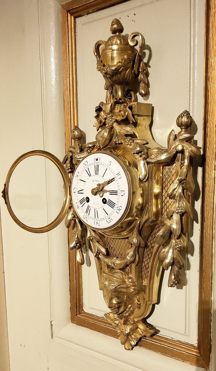 Louis XVI Style Gilt Bronze Wall Light, 19th Century-photo-6