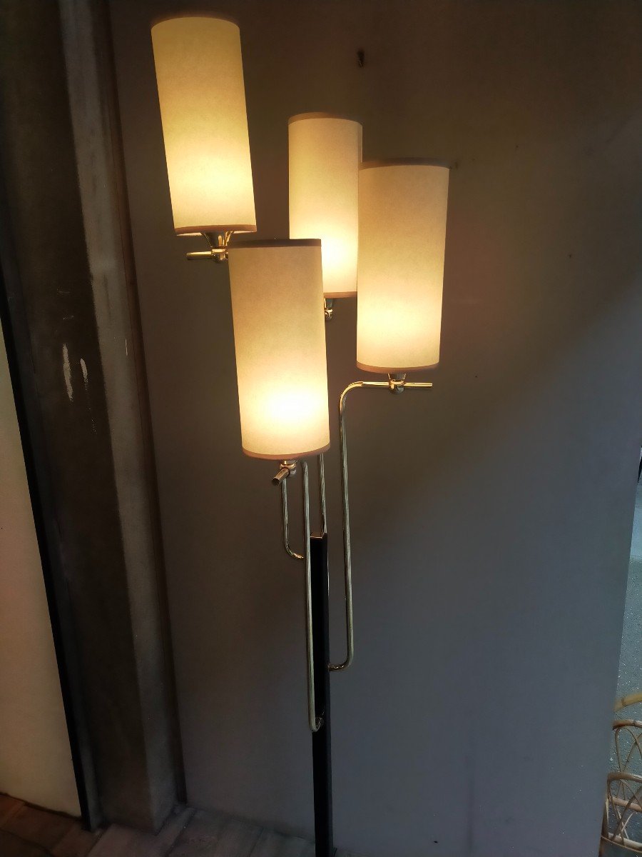Floor Lamp With 4 Lights From The 50s-photo-2