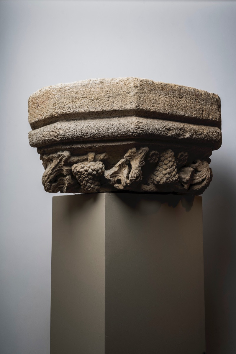 Chapiteau gothique - Bourgogne, XV siècle-photo-2
