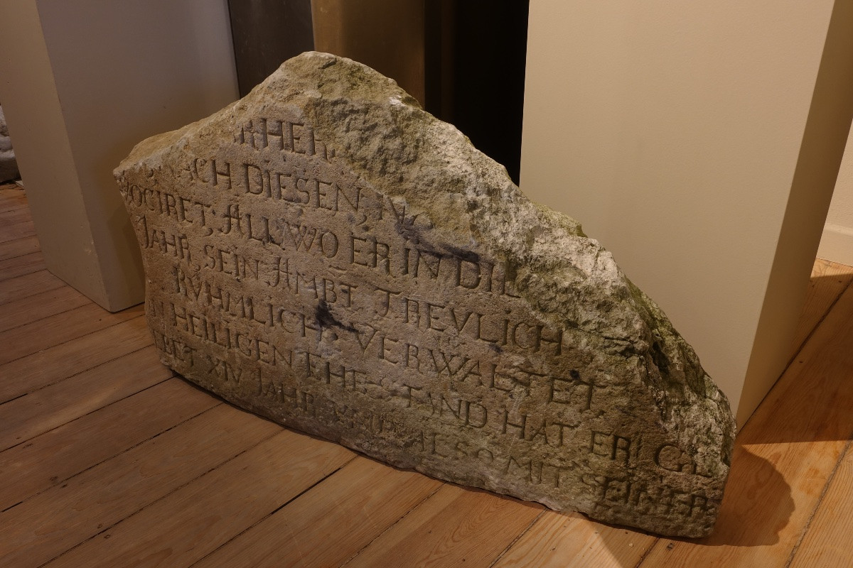 Medieval Inscription - Germany, 14th Century -photo-4