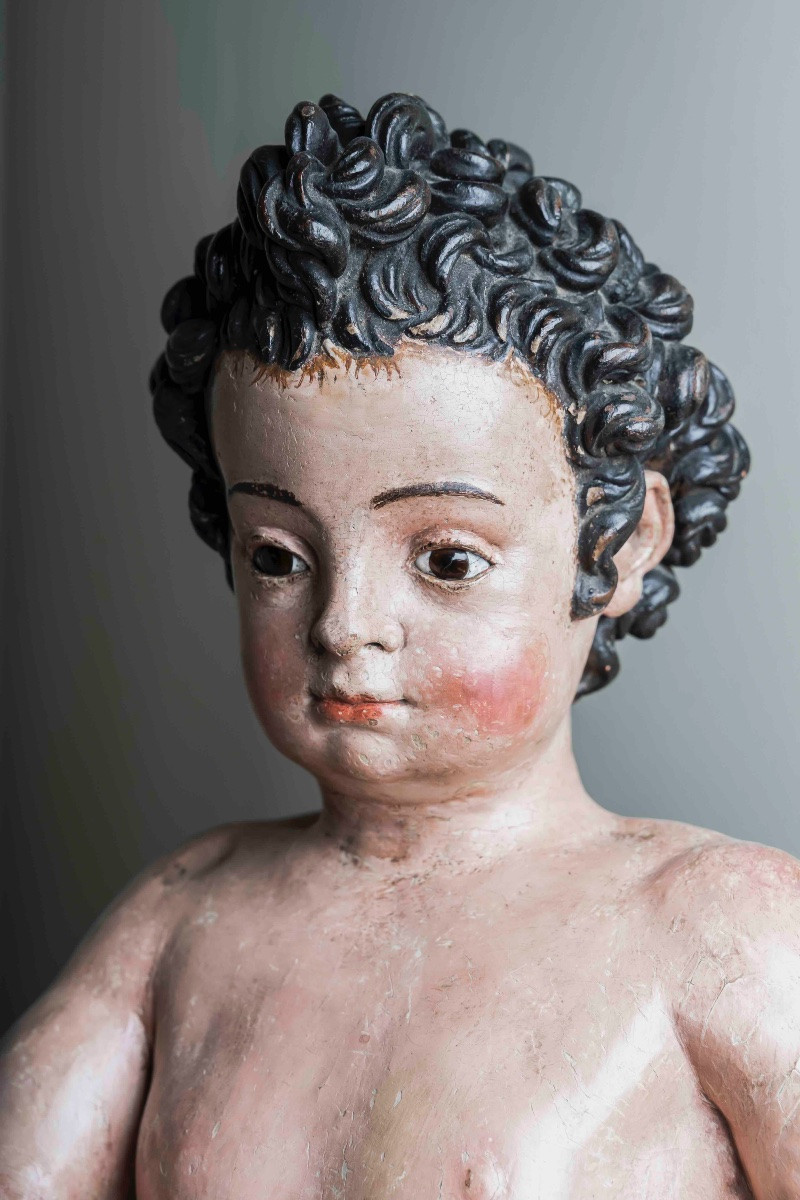 Circle Of Juan Martínez Montañés (1568–1649) - Infant Saint John The Baptist -photo-3