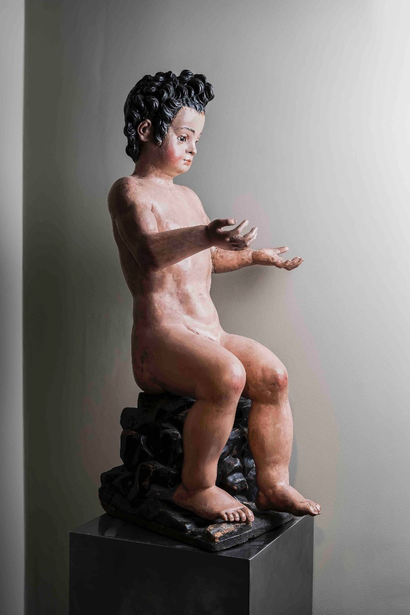 Circle Of Juan Martínez Montañés (1568–1649) - Infant Saint John The Baptist -photo-4