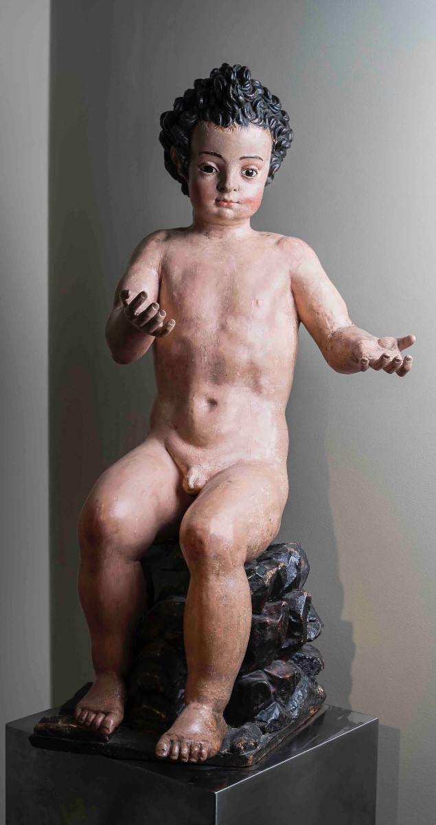 Circle Of Juan Martínez Montañés (1568–1649) - Infant Saint John The Baptist 