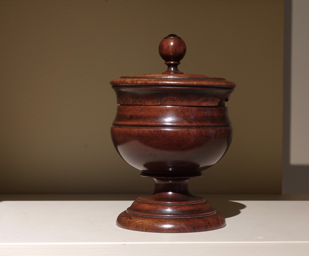 Two Tobacco Jars - Holland, 19th Century-photo-6