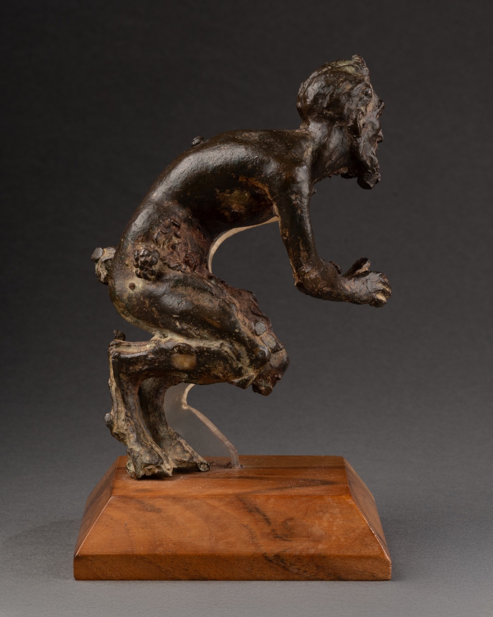 Study Of A Satyr - Italy, Early 19th Century-photo-2