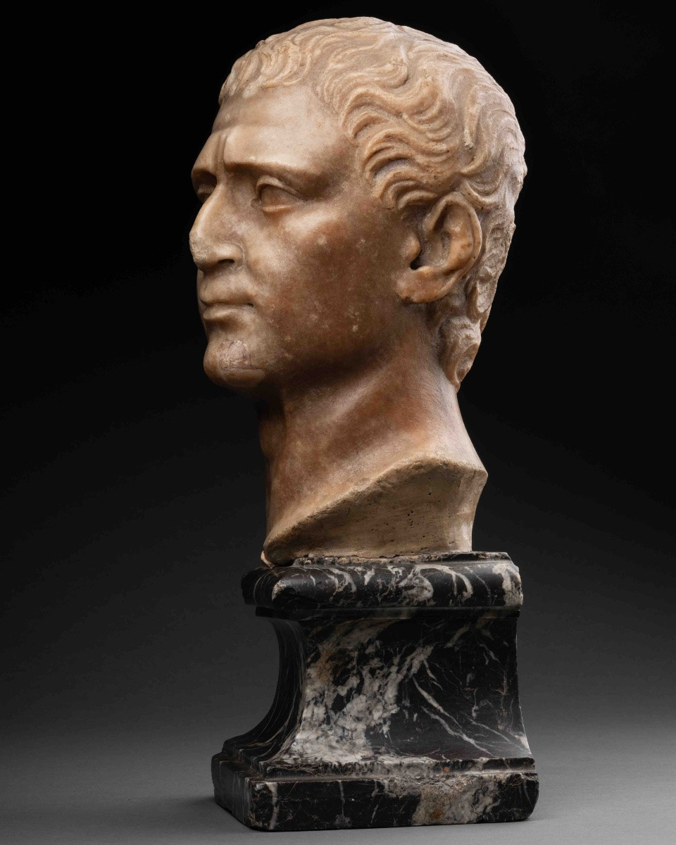 Marble Portrait - Northern Italy, 17th Century-photo-4