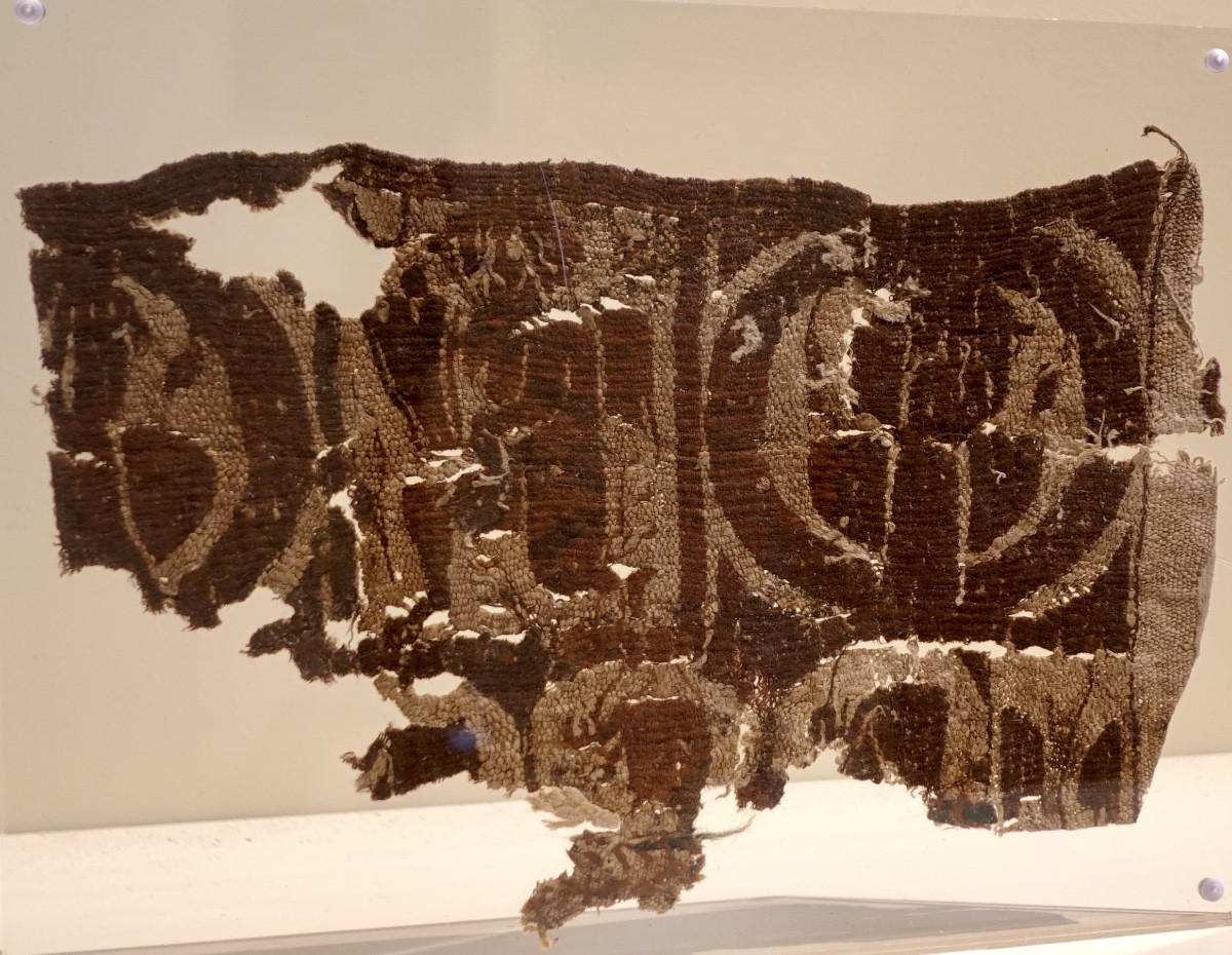 Coptic Textile - Byzantine Period, 4th–5th Century Ad-photo-2