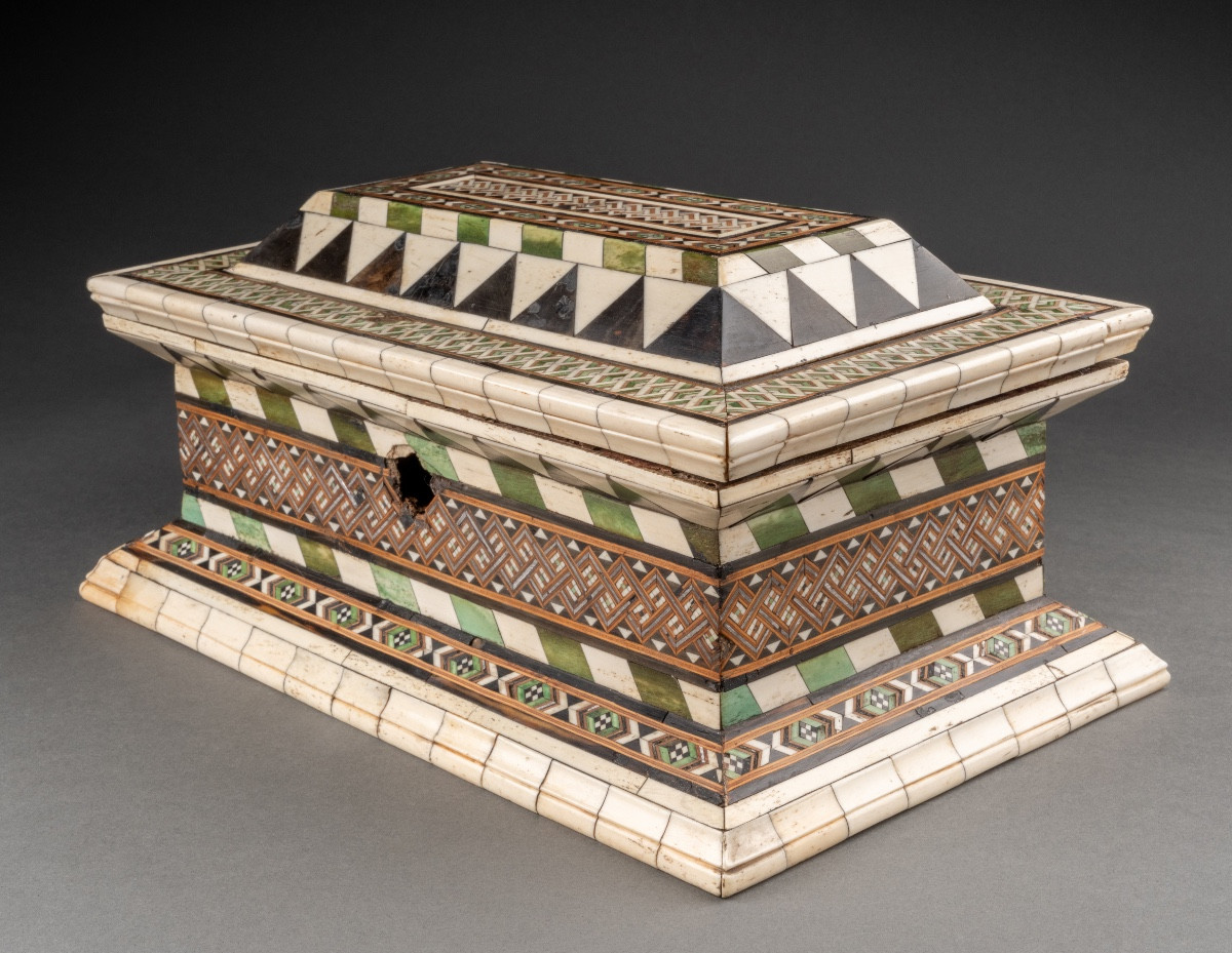 Embriachi Workshop Marquetry Casket - 15th Century