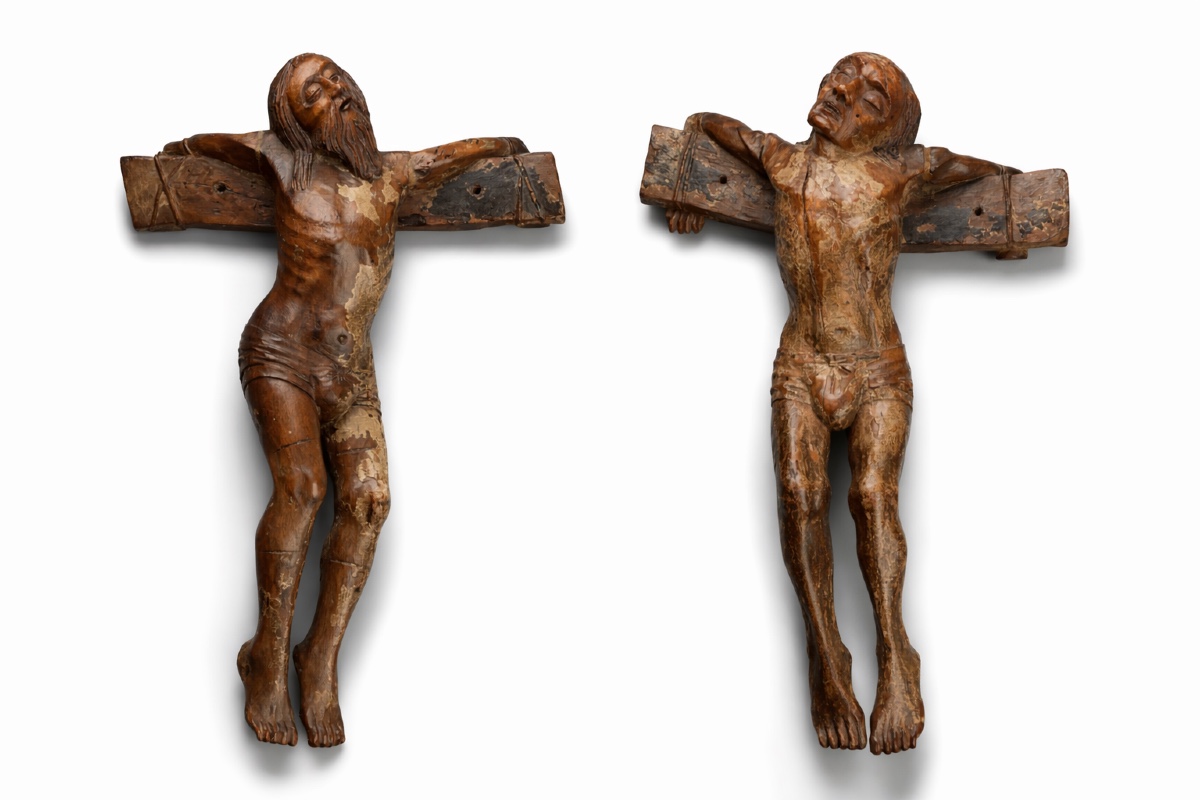 Le Bon et le Mauvais Larron (Dismas et Gestas)  - c. 1480–1490 