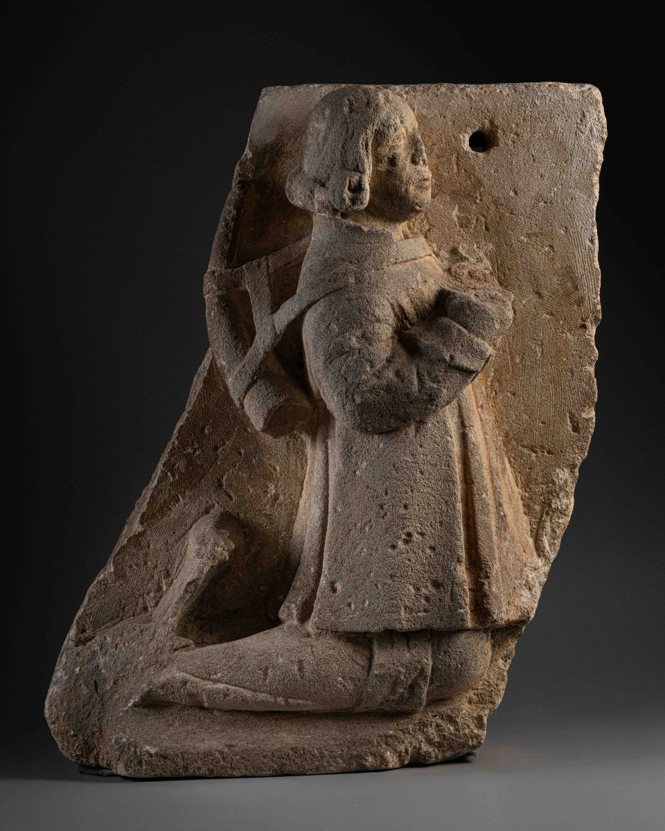 La Vision de Saint Hubert -  Nord de la France vers 1400-1420-photo-3