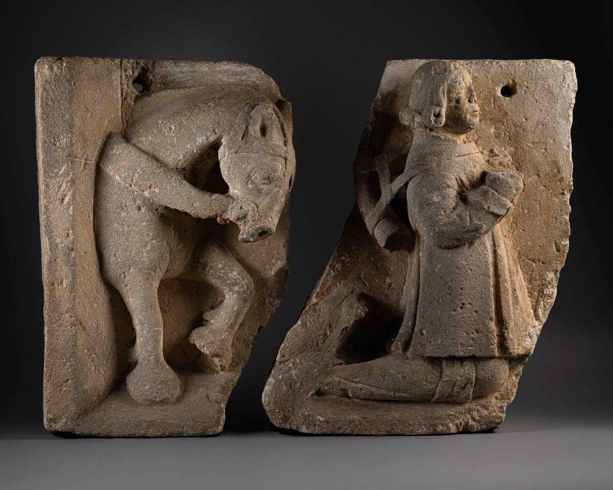 La Vision de Saint Hubert -  Nord de la France vers 1400-1420