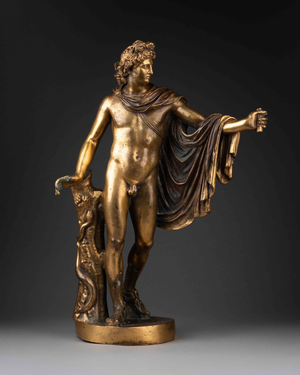 Apollon du Belvédère  - D'après l'Antique, Rome XVIIIᵉ siècle-photo-2
