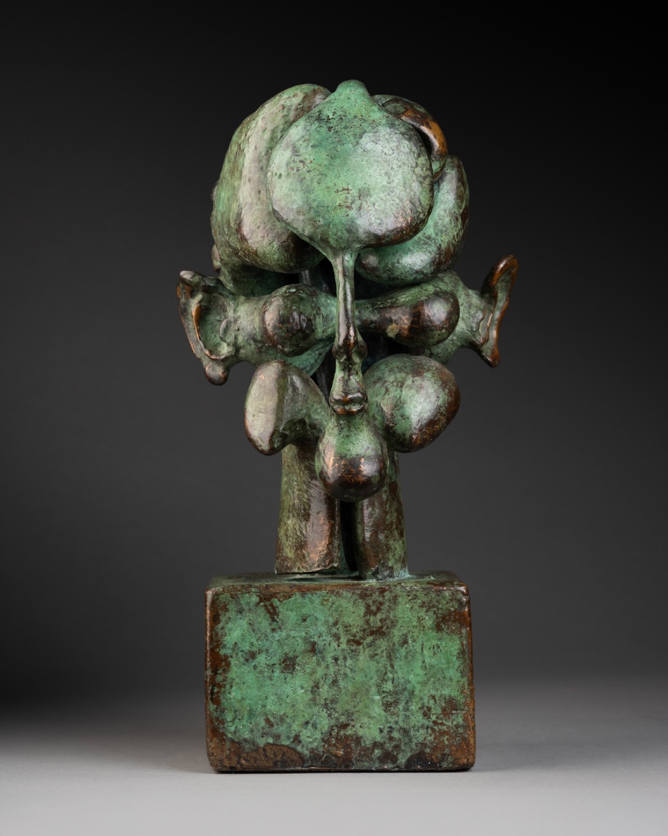 FRANCISCO BARÓN (Madrid, 1931–2006) - Épreuve en bronze en plusieurs éléments démontables-photo-2