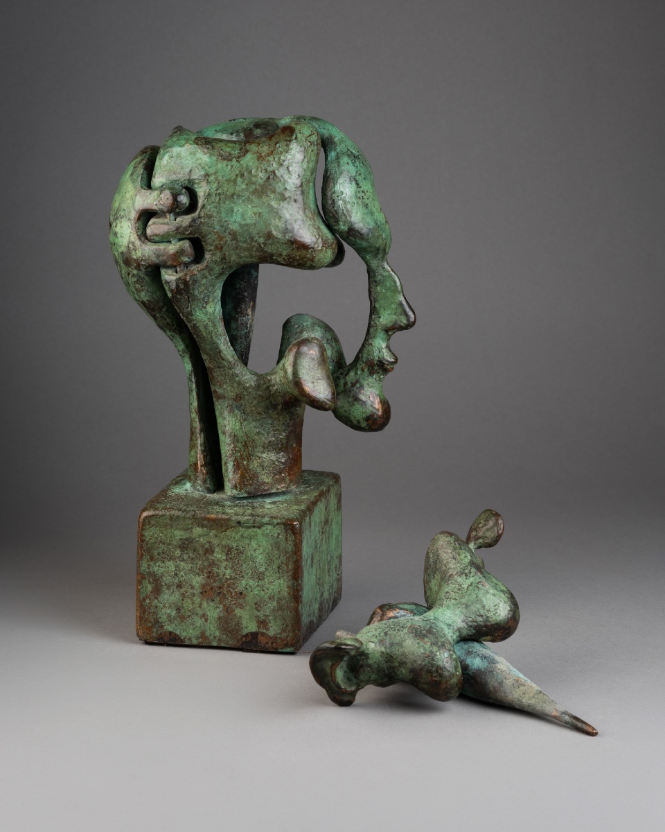 FRANCISCO BARÓN (Madrid, 1931–2006) - Épreuve en bronze en plusieurs éléments démontables-photo-3