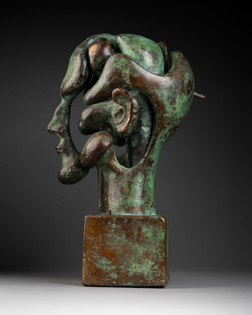 FRANCISCO BARÓN (Madrid, 1931–2006) - Épreuve en bronze en plusieurs éléments démontables