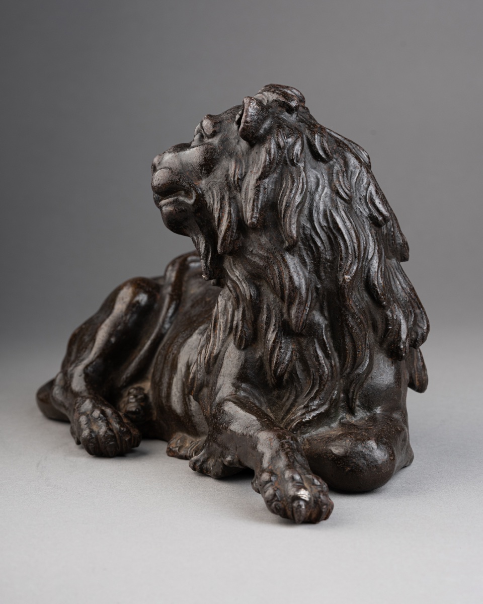 Lion couché - Italie centrale, XVIIe siècle-photo-7