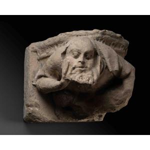 Gothic Corbel - France, 15th Century