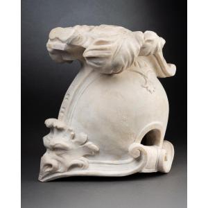 Marble Helmet - France, 17th Century