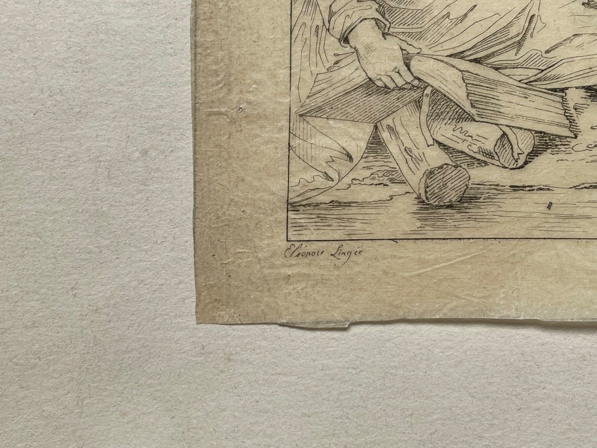 Dessin De Thérèse Eléonore Lingee (1753-1833) -photo-2
