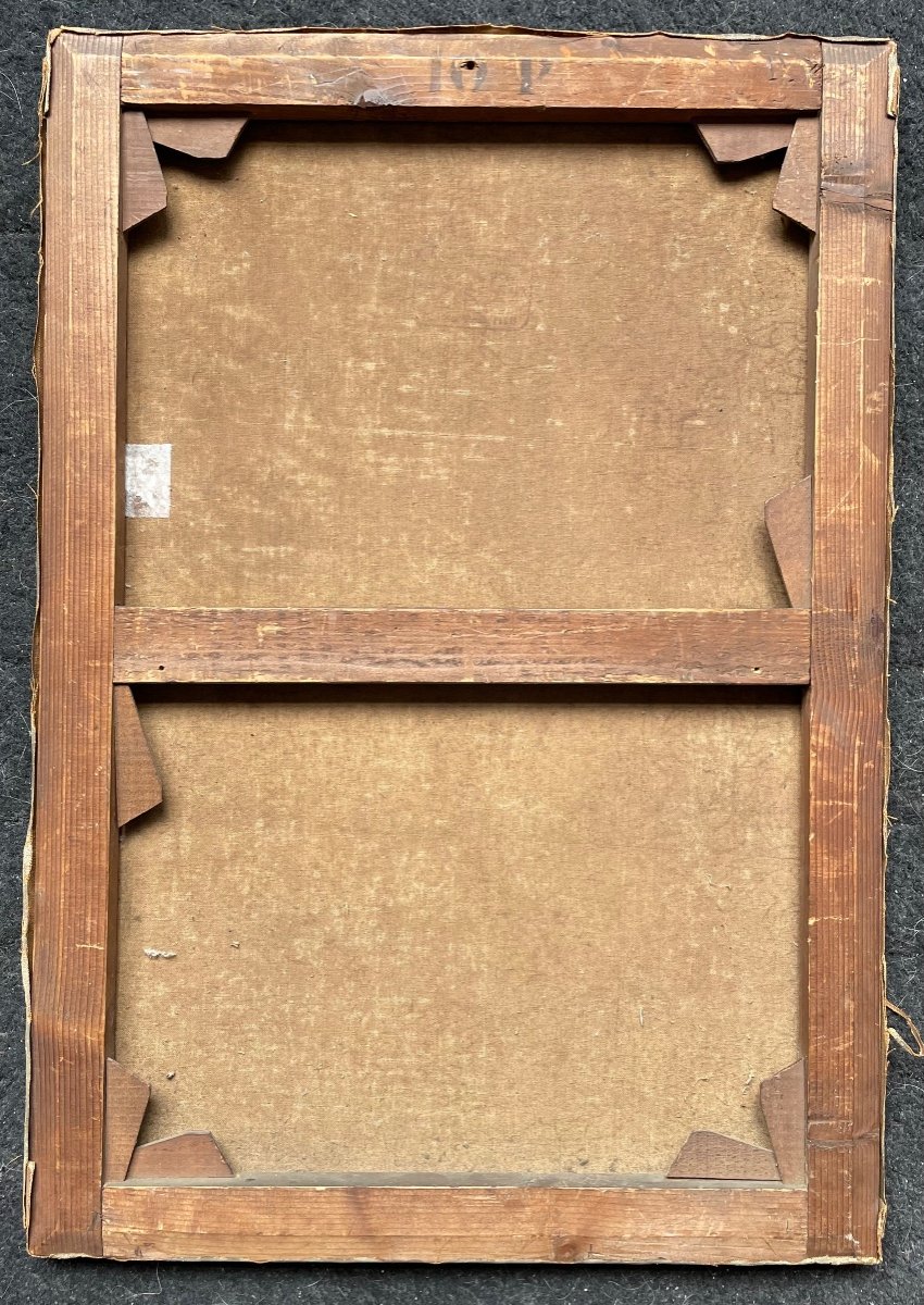 Louis -Emile ADAN (1839-1937) Huile sur toile, très forte côte-photo-4