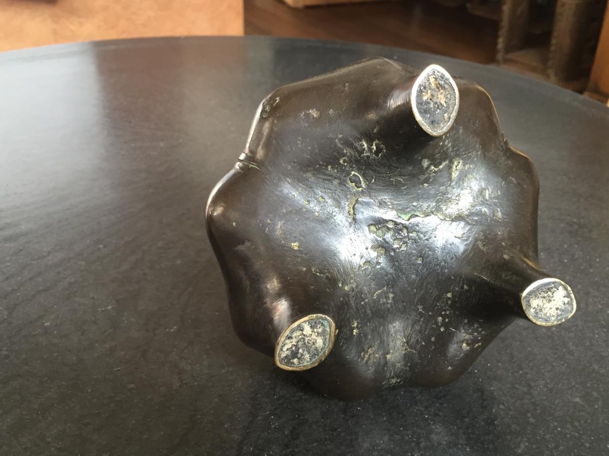 Chine Brûle-parfum En Bronze Epoque Ming XVI°-photo-4