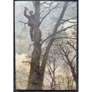 Louis -Emile ADAN (1839-1937) Huile sur toile, très forte côte