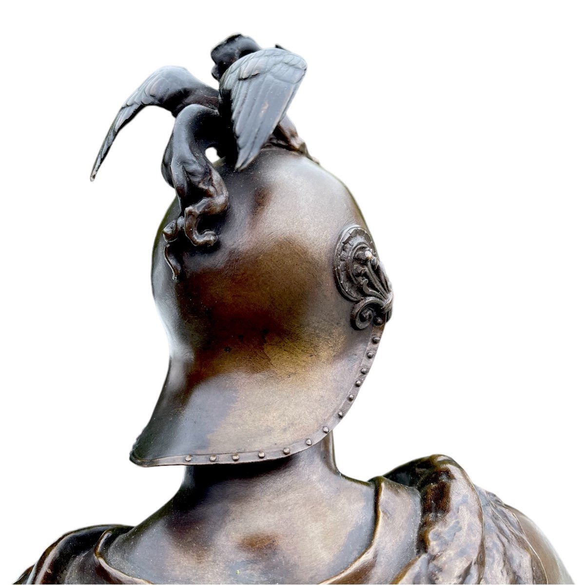 Bronze Barbedienne Military Courage-photo-1
