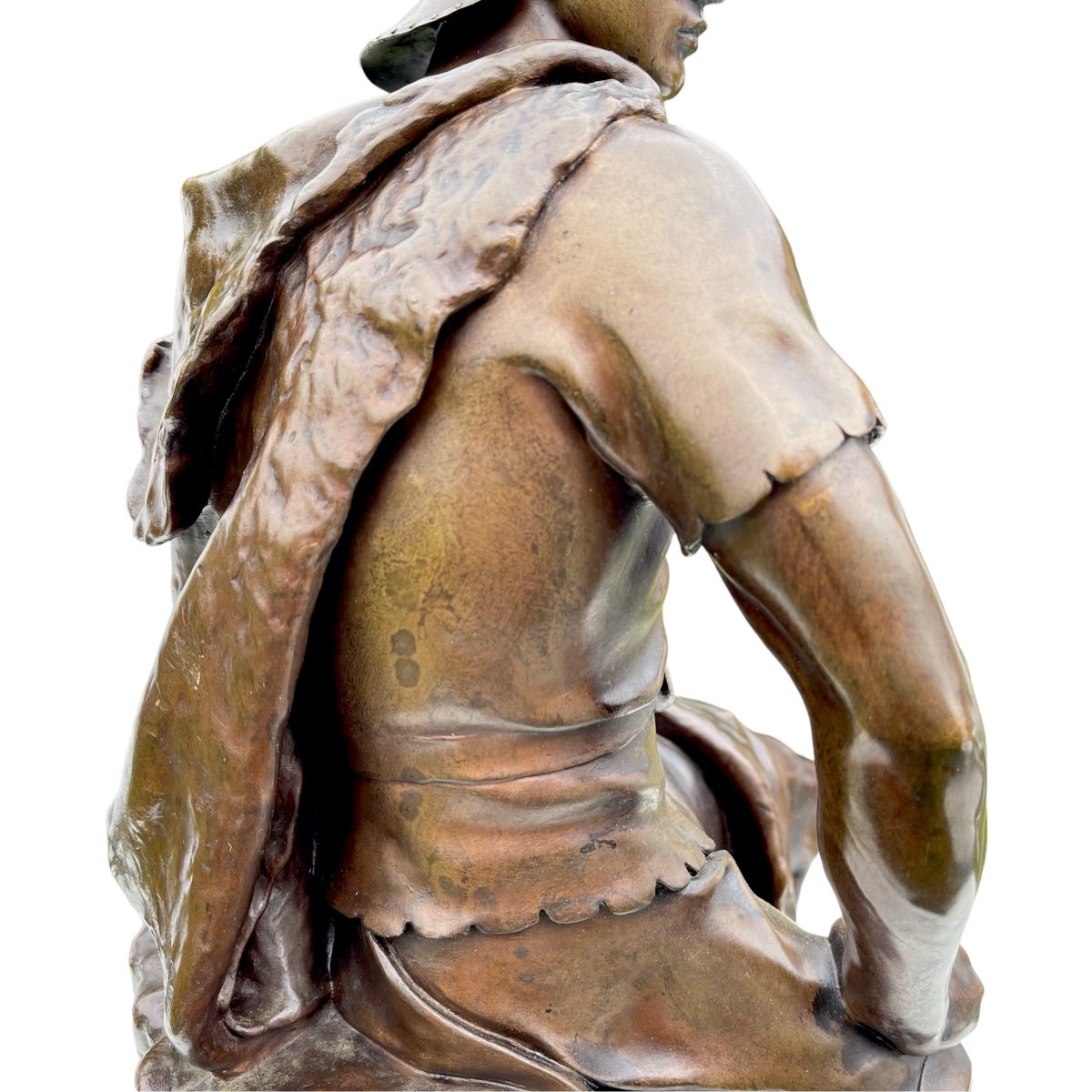 Bronze Barbedienne Military Courage-photo-5