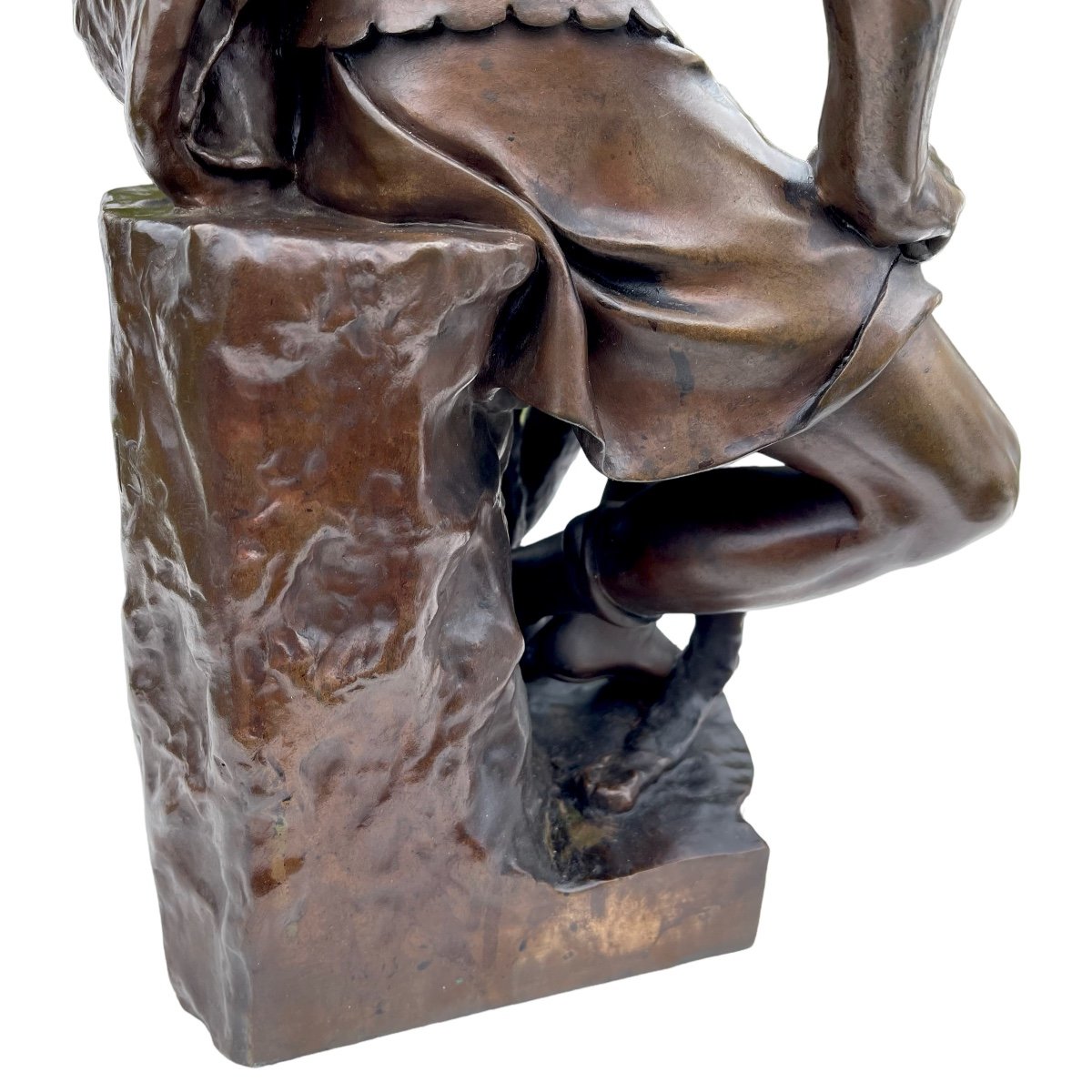 Bronze Barbedienne Military Courage-photo-6
