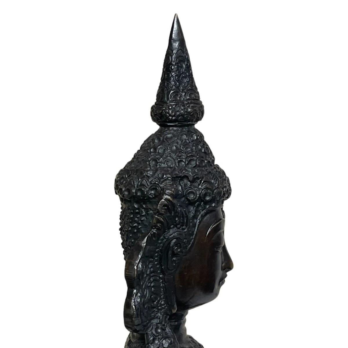 Standing Buddha In Bronze-photo-6