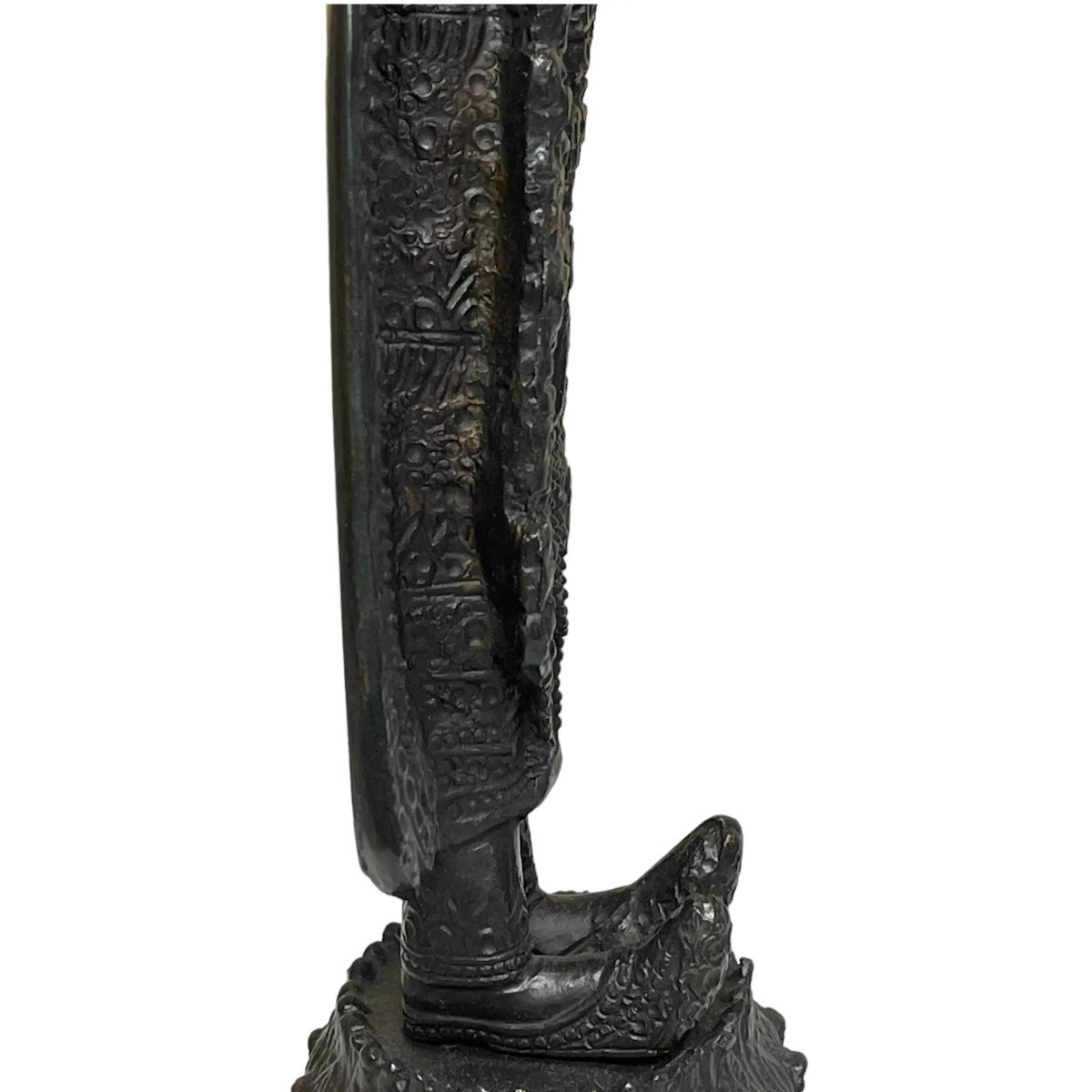 Standing Buddha In Bronze-photo-7