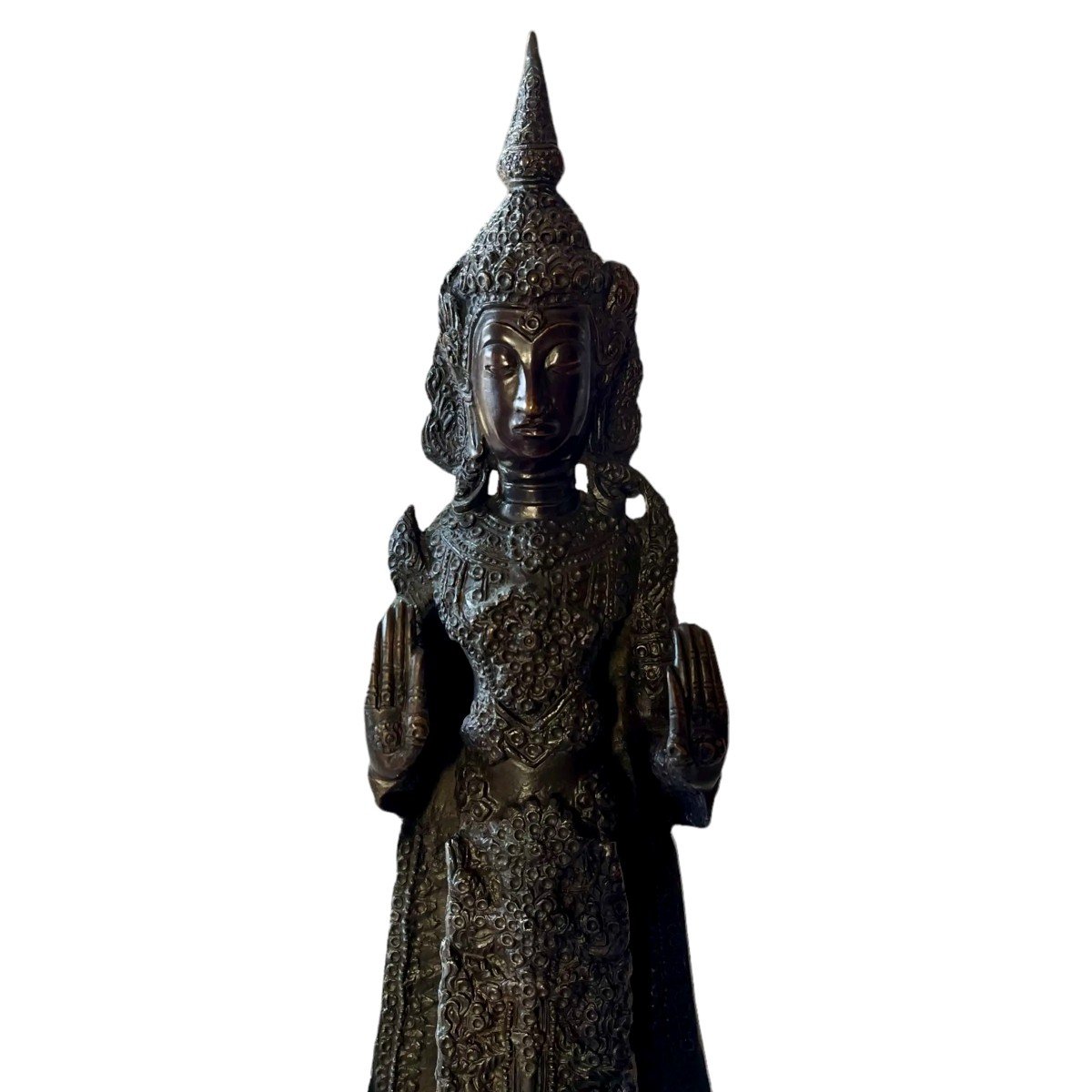 Standing Buddha In Bronze