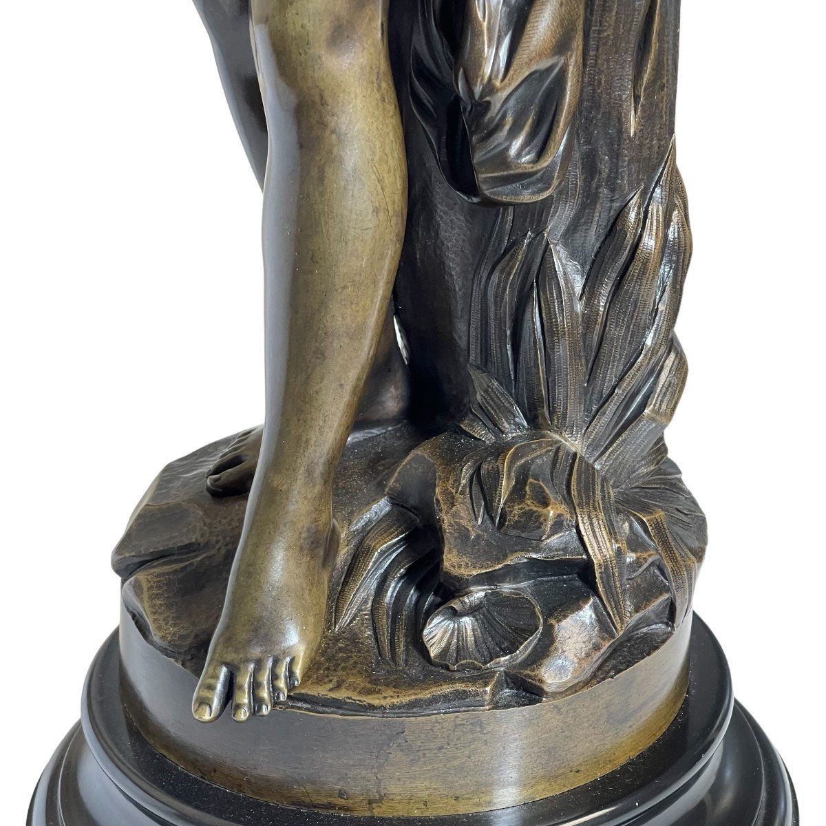 Diane Au Bain En Bronze d'Après Falconet-photo-3